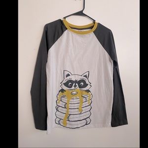 Cat & Jack. Boys size XL. Raccoon Pj Set.